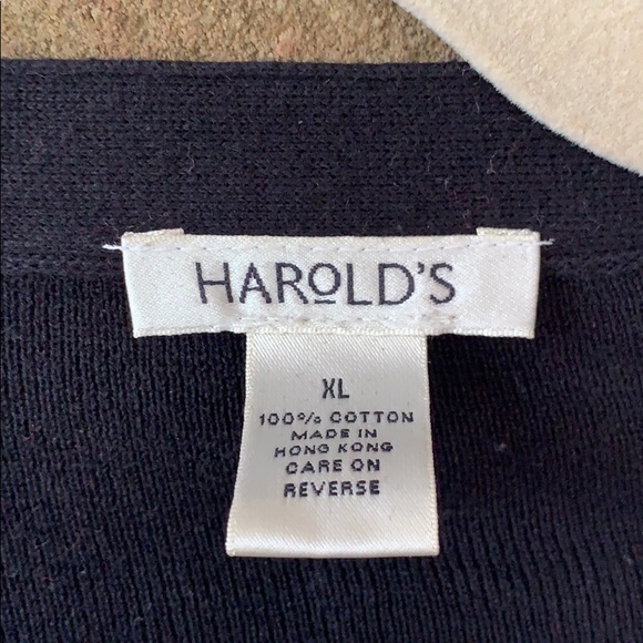 Harolds black cardigan - Picture 3 of 3